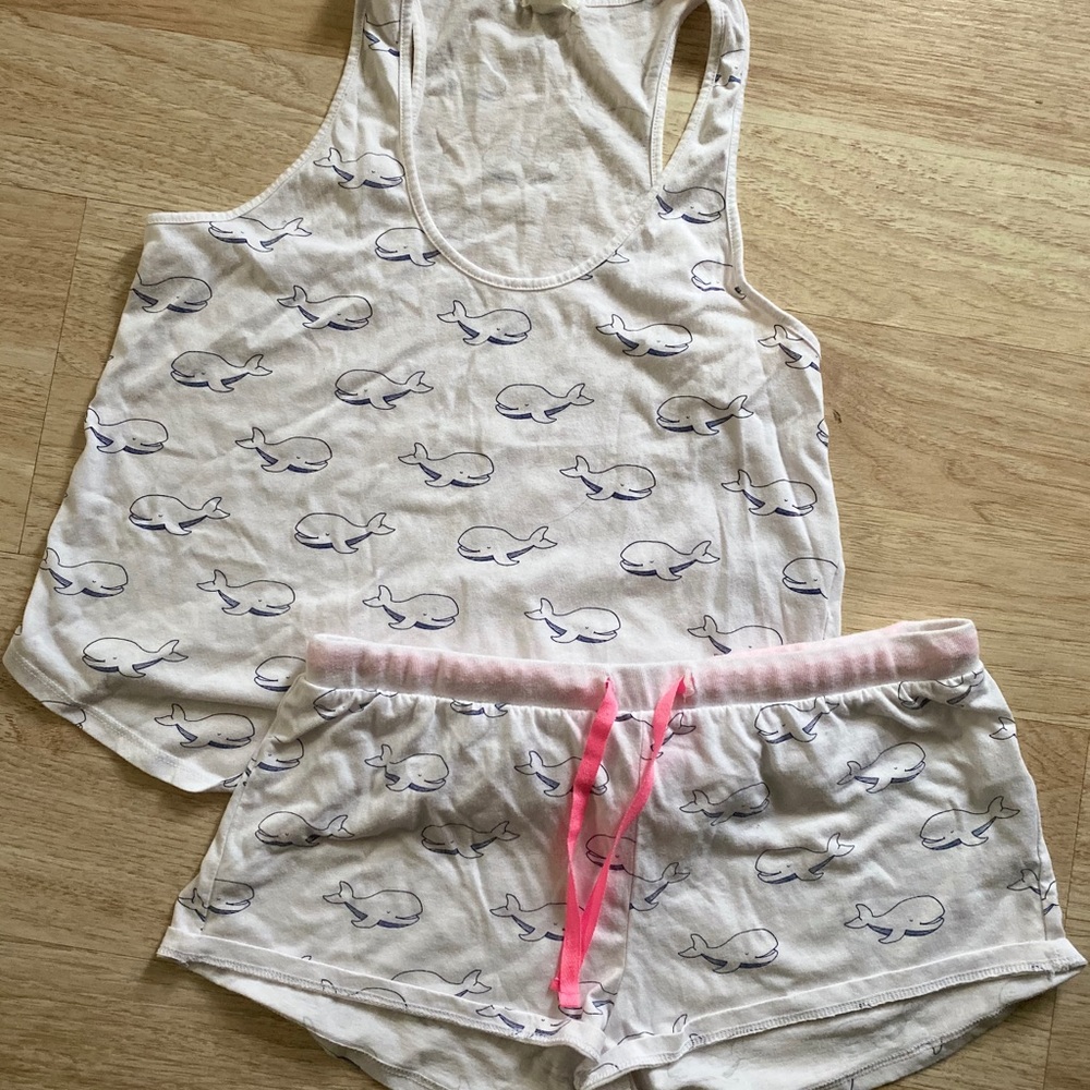 Whale pajamas
